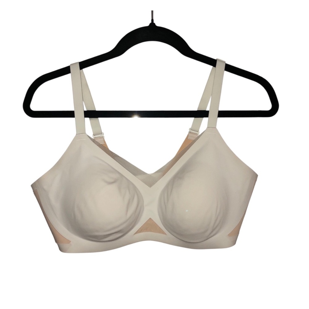 Honeylove 38 B/C Crossover Seamless Wireless Bra in Astral